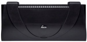 DIVERSA pokrywa prosta czarna 60x30 cm