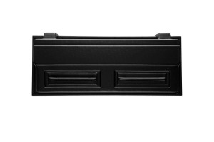 DIVERSA pokrywa SELECTO prosta czarna 100x40 cm