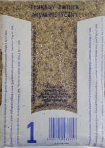 Żwirek do akwarium 2 kg 1,2 - 1,8 mm
