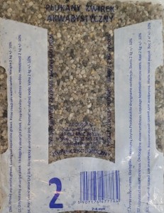 Żwirek do akwarium 2 kg 2-4 mm