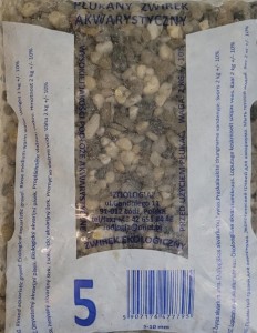 Żwirek do akwarium 2 kg 5-10 mm