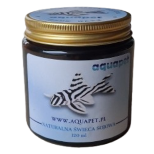 Sojowa świeca zapachowa 120 ml z drewnianym knotem zapach bursztyn