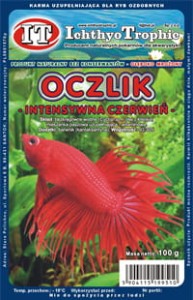 Oczlik intensywna czerwień 100g