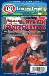 Pokarm dla ryb KOI i złotych rybek 100g
